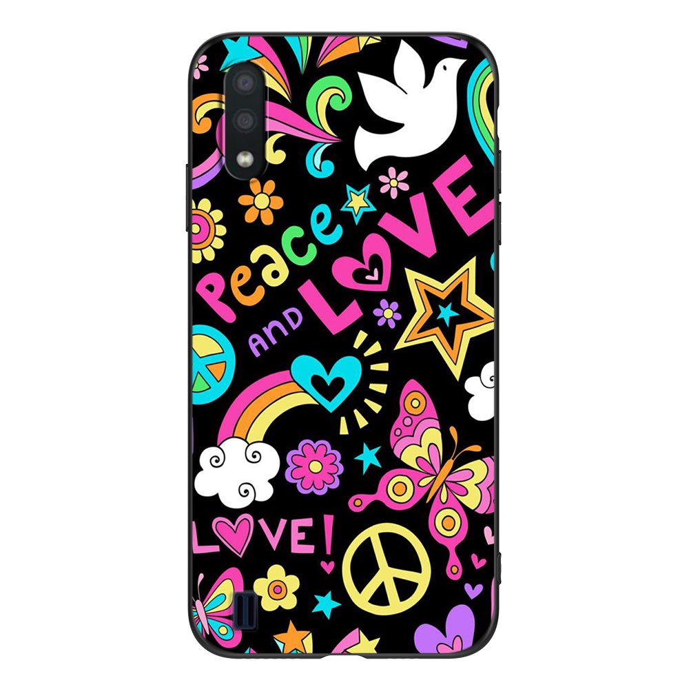 Ốp Điện Thoại tpu Silicone Mềm Hình Mèo Xinh Xắn Cho Samsung A01 Samsung Galaxy A01 GalaxyA01 A 01 A015 5.7inch