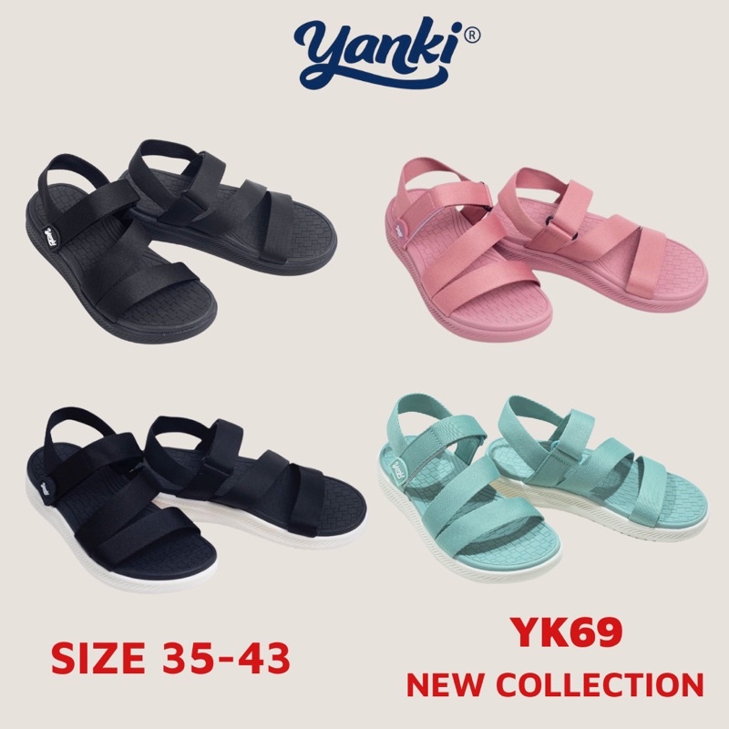 Giày Sandal Unisex Quai Chéo Thời Trang Thể Thao YANKI Chính Hãng VNXK - YK69