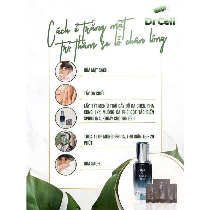 Men ủ trắng mặt Dr Cell | BigBuy360 - bigbuy360.vn