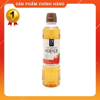 Giấm táo hàn quốc daesang 500ml nhập khẩu