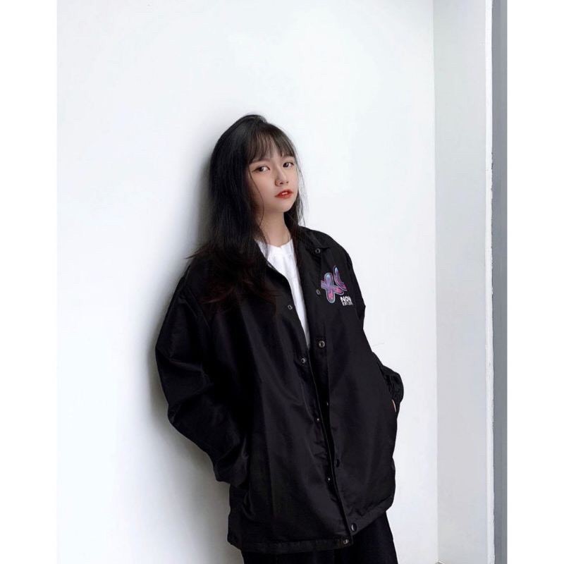 Áo Khoác Dù Chống Nắng Cặp Đôi Cho Nữ Cho Nam LOKI SHOP Có 2 Màu Unisex Form Rộng XOXO Jacket Ulzzang