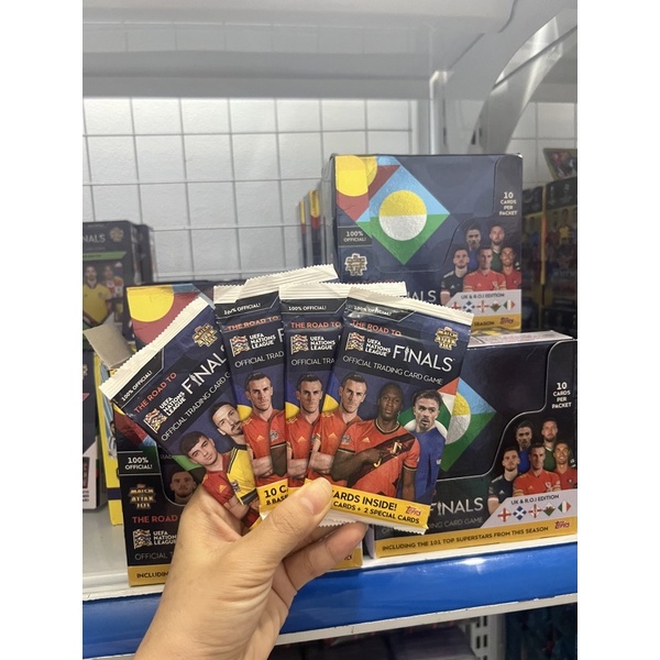 Gói Thẻ Lẻ Pack Lẻ Match Attax 101 UEFA Nation League Mùa 22/23 ( 10 Thẻ )