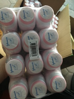 Phấn Rôm Hồng johnson baby 100g