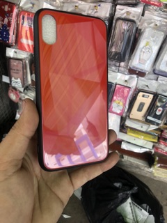 Ốp iphoneX,7plus,8plus gương 3D chéo
