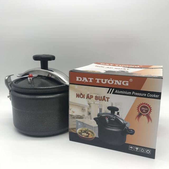 Nồi Áp Suất 7L Đạt Tường -màu Đen-Đáy Từ-Hàng Chính Hãng.