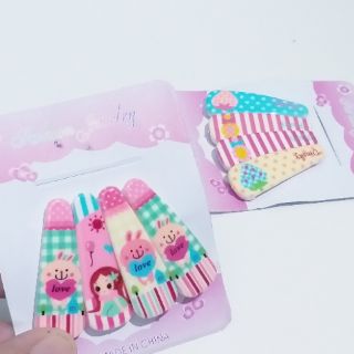 Set 4 kẹp tóc mái nhí cho bé
