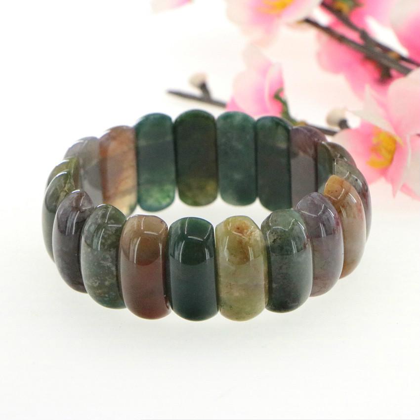 Vòng Tay Đá Mã Não Tự Nhiên Kiểu Dáng Sang Trọng Dành Cho Nữ