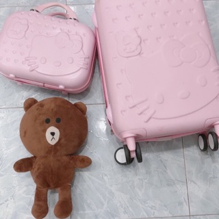 Vali kitty bộ ba Size 24,20, cốp