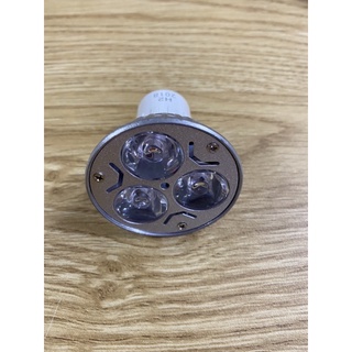 Bóng chén led 3W đuôi E27 - đuôi ghim ( màu xanh Lá )