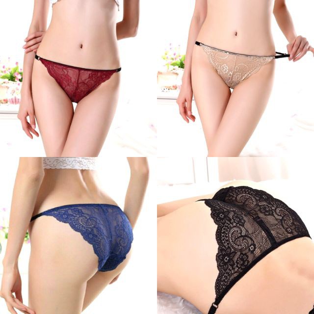 QUẦN LÓT REN DÂY HÔNG SEXY CUỐN HÚT mẫu mới 6922 [BI &amp; CI]