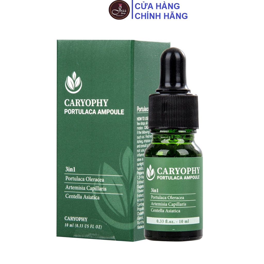 Tinh Chất Giảm Mụn Caryophy Portulaca Ampoule 10ml