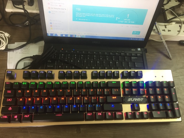 Bàn phím Cơ Dareu EK1280S Gaming, hàng chính hãng, bảo hành 24 tháng
