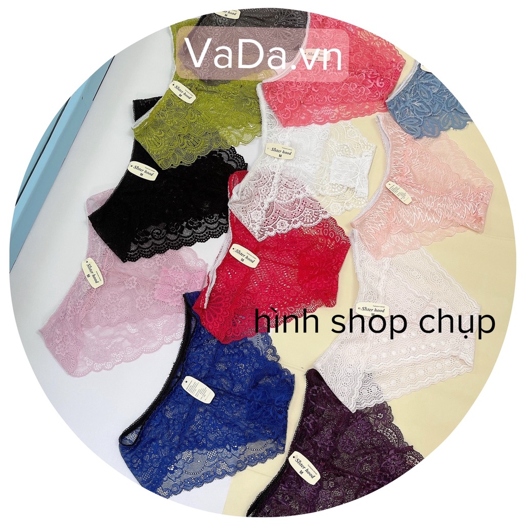Quần lót ren nữ sexy đẹp thoáng khí cao cấp tại VADA - QL01