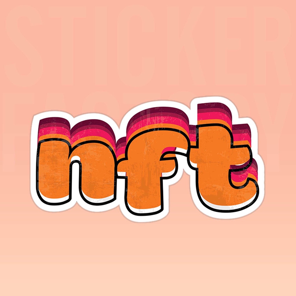 NFT RETRO - DIECUT STICKER