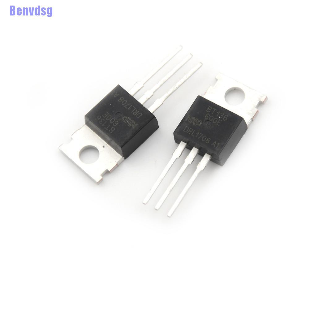 Bộ 10 Linh Kiện Điện Tử Bt136-600E Bt136-600 Bt136