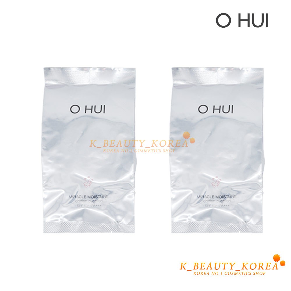 [OHUI] Dưỡng Ẩm Miracle Moisture Chiffon Cushion 15g*3 SPF50+ / PA+++ | BigBuy360 - bigbuy360.vn