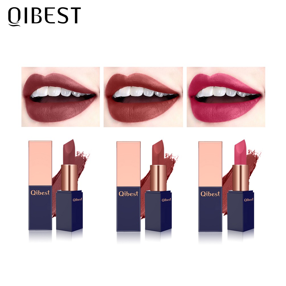 Son môi Qibest kháng nước lâu trôi cao cấp L19049 35g | BigBuy360 - bigbuy360.vn