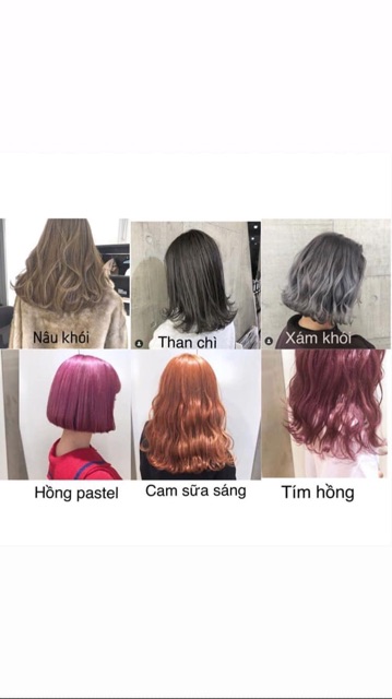 Thuốc nhuộm tóc màu Hồng Baby siêu hot kèm trợ oxy | BigBuy360 - bigbuy360.vn