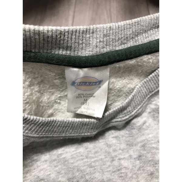 Áo thun dài tay sweater Nam nữ hiệu Dickies màu xám size M