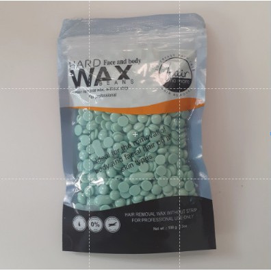 Sáp wax lông nóng hình dạng hạt đậu 500g Wax Bean chuyên dụng tẩy lông toàn thân, tay, chân cao cấp Hard Wax Beans