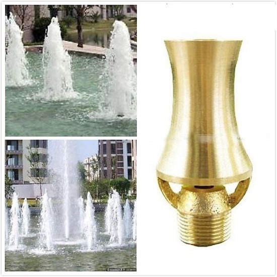 Đầu phun hình cây thông phi 21 - 27mm không chỉnh góc