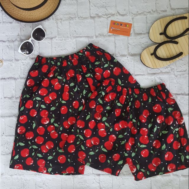 Quần trái cây cuople, quần đi biển