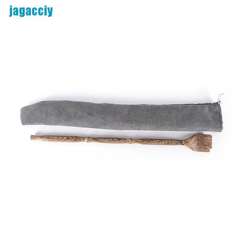 [jagacciy] 1pc Wooden Back Scratcher Wood Back Scraper Scratching Massager Body Massage ggbo