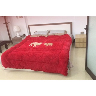 Chăn lông thỏ siêu ấm siêu dày