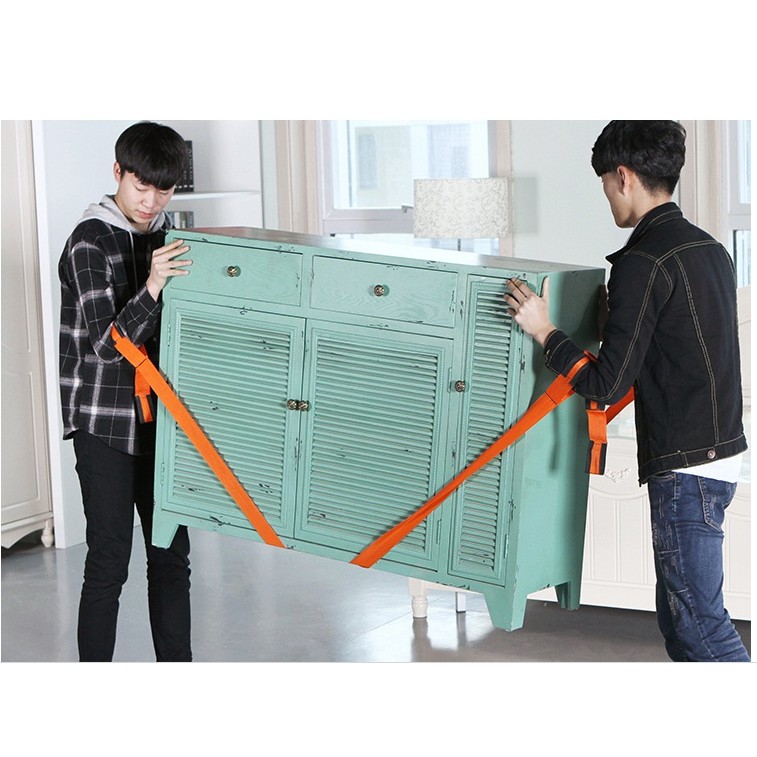 Combo 02 dây bê đồ Dây đai trợ lực chuyển đồ đa năng
