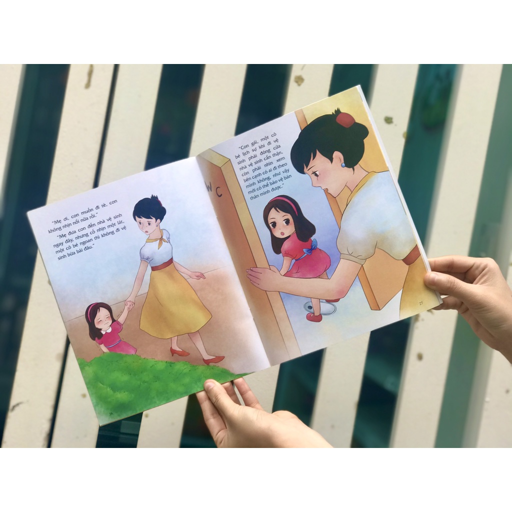 SÁCH - Giáo dục giới tính và nhân cách dành cho bé gái - Tớ là cô bé lịch sự, văn minh