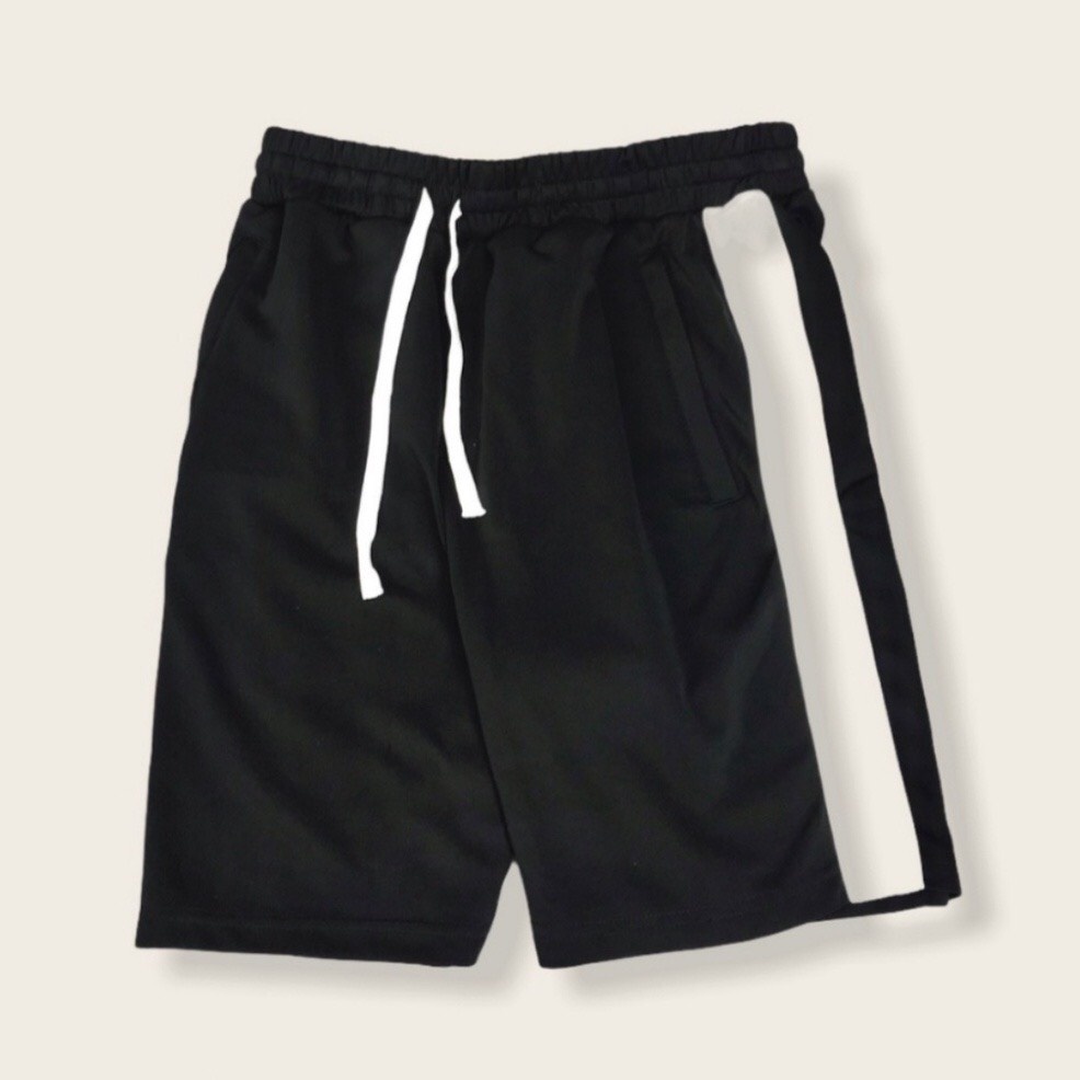 Quần short Nam phối sọc UNISEX . Năng động cá tính