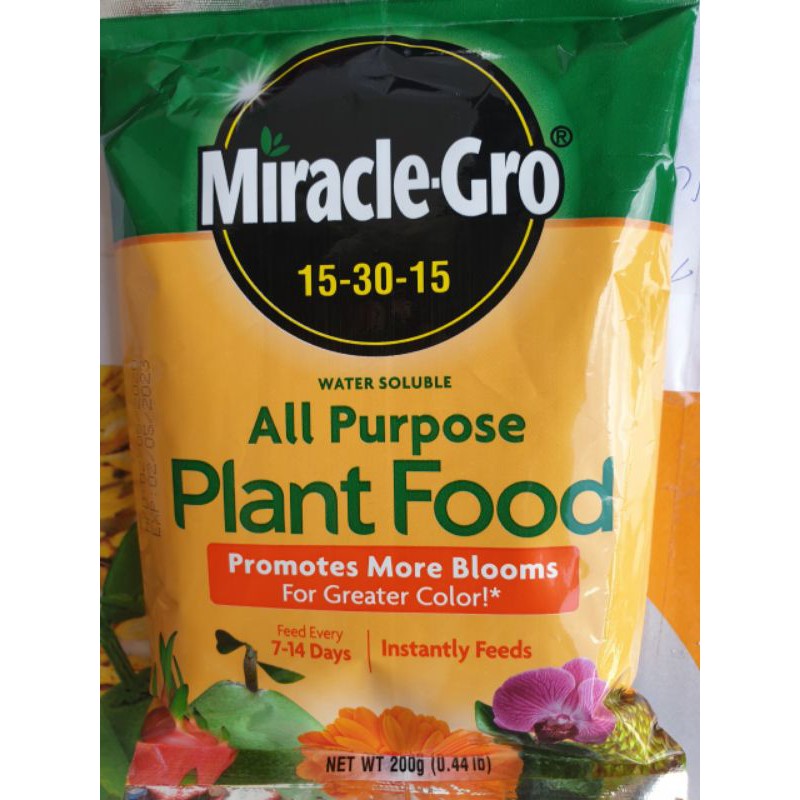 Miracle-Gro gói 200gr Hàng Nhập Trực Tiếp USA