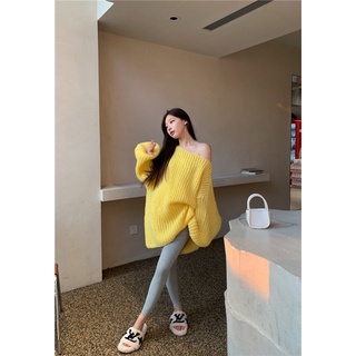 (SẴN XÁM) ÁO LEN CỔ TRÒN FORM RỘNG ULZZANG