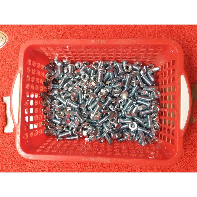 Combo 10 ốc kệ mạ kẽm 20mm