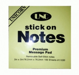 10 xấp giấy note UNC 3x3