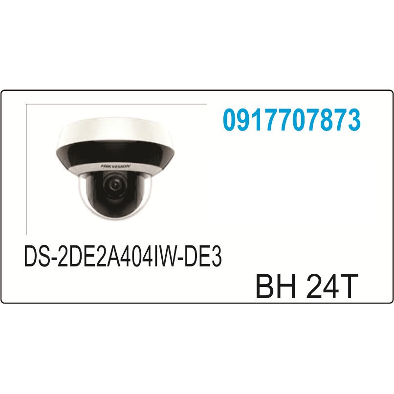 CAMERA HIKVISION DS-2DE2A404IW-DE3