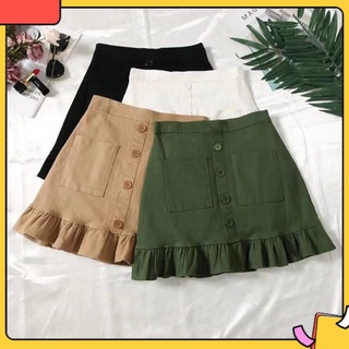 Chân váy đuôi cá cao cấp kaki đẹp cá tính