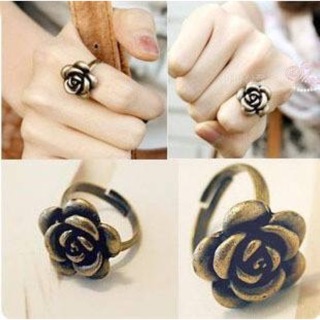 Nhẫn hoa hồng vintage
