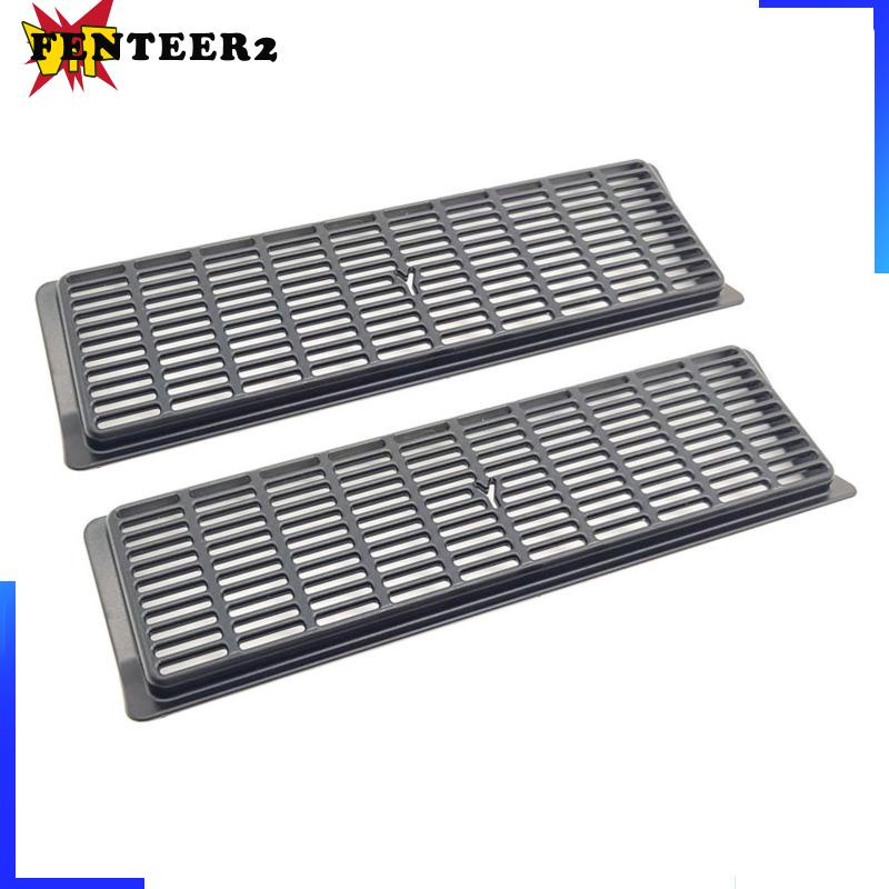 Set 2 ốp thông gió dưới chỗ ngồi cho xe hơi Tesla Model Y màu đen