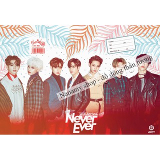 BAO TẬP GOT7 / SEVENTEEN ( 1 XẤP 10 TỜ)