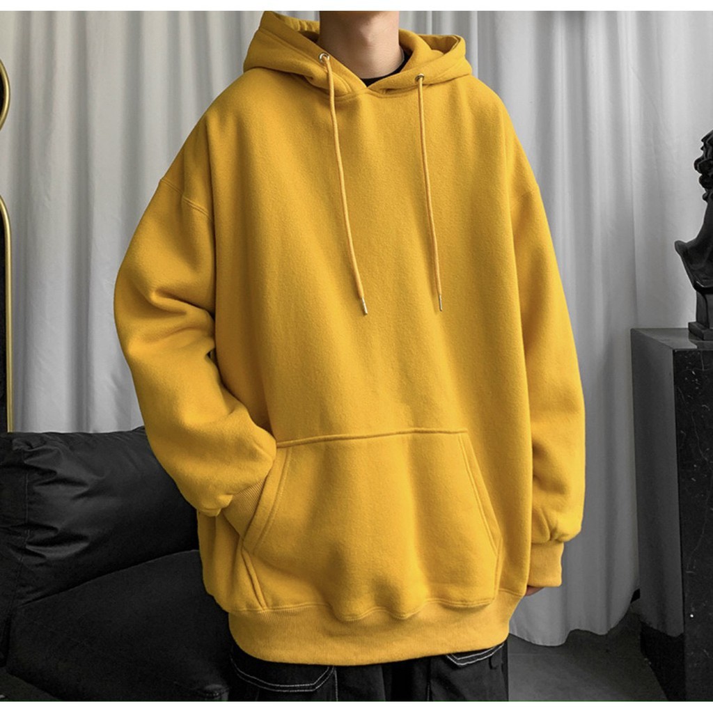 Áo  Hoodie trơn unisex nhiều mài form rộng quocdungqv | BigBuy360 - bigbuy360.vn