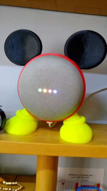 Google home mini đế đứng Mickey
