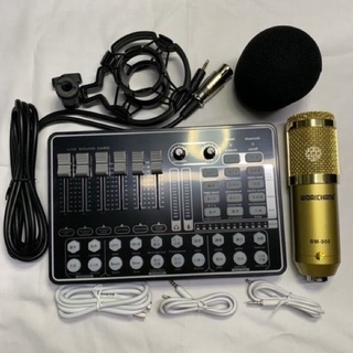 Combo bộ livestream suond card h9 mic bm900