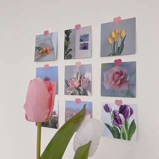 9 Thẻ ảnh hình hoa bằng giấy độc đáo xinh xắn