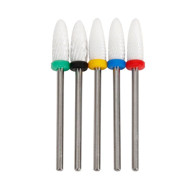 Đầu mài sứ nail đầu mài phá gel đầu mài mịn móng