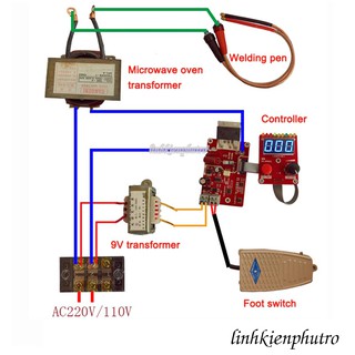 Mạch Timer Hàn Cell Hiển Thị Led NY-D02