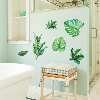 DECAL DÁN TƯỜNG LÁ XANH 5
