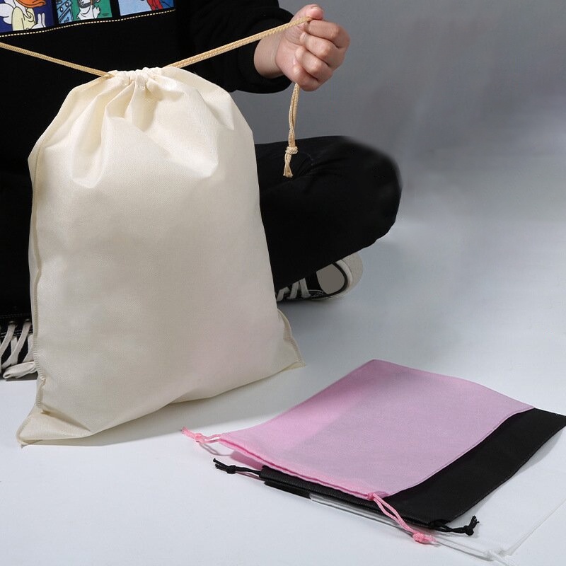 1 Túi Rút Đựng Giày Chống Bụi Bằng Vải Không Dệt Ốp