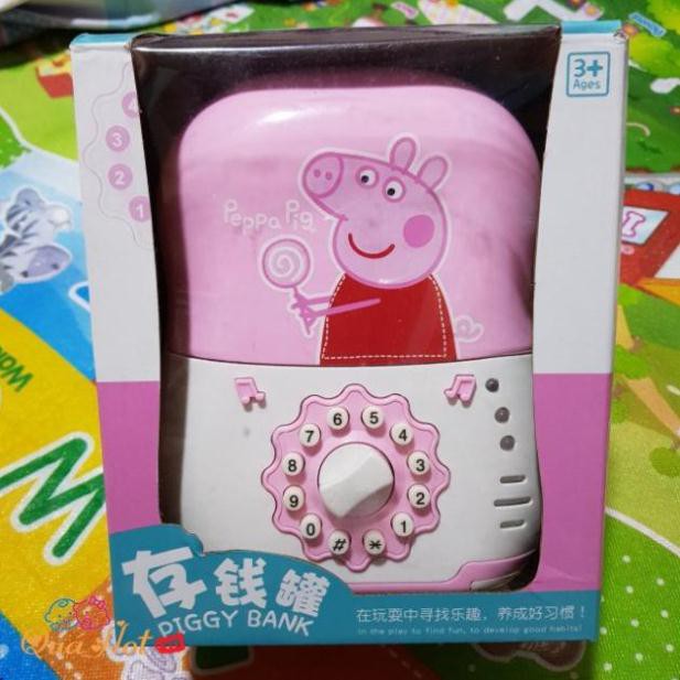 Két Sắt Thông Minh Heo Peppa & Elsa Dễ Thương Cho Bé