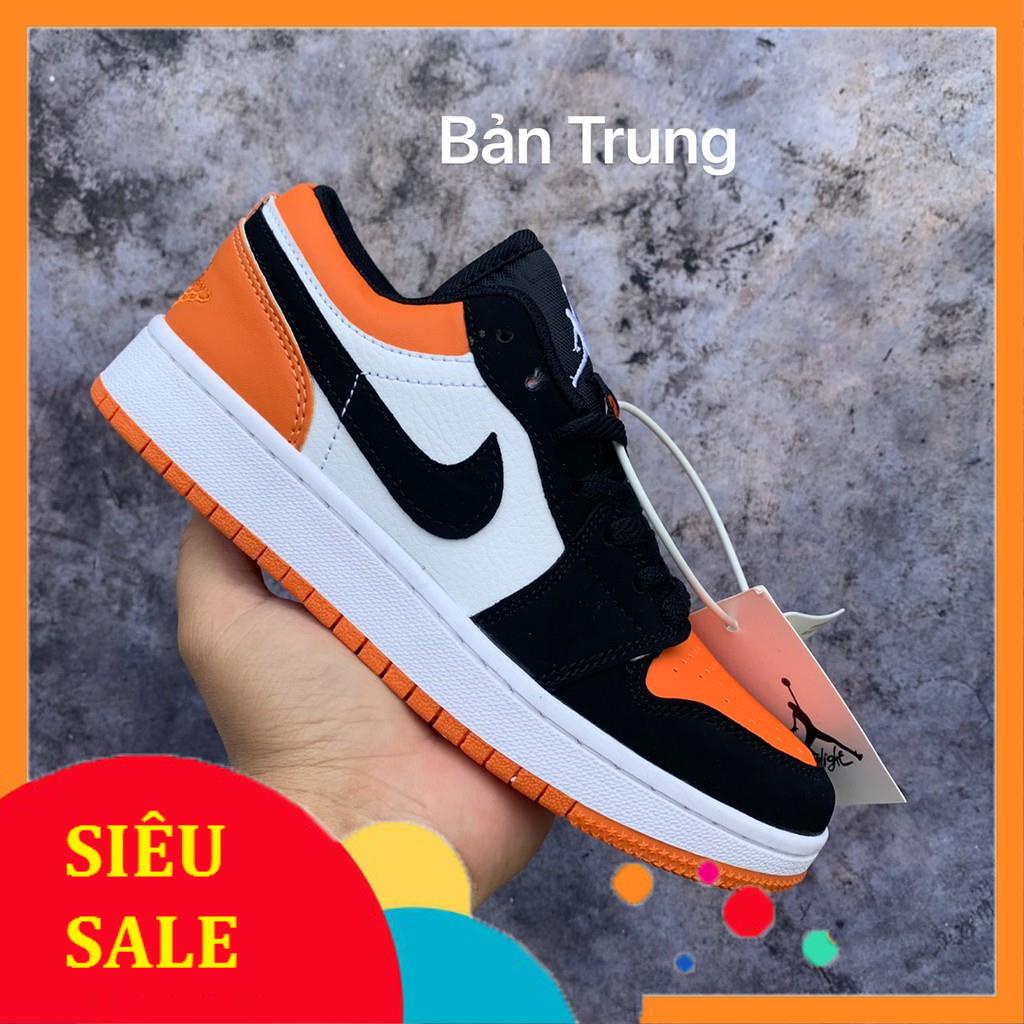 Giày thể thao sneaker Jordan 1 cổ thấp các  màu hot 𝗕𝗮̉𝗻 𝗧𝗿𝘂𝗻𝗴 𝟭.𝟭 - Giày dép nam nữ JD1 đẹp 𝙁𝙪𝙡𝙡 𝙗𝙤𝙭 𝙗𝙞𝙡𝙡 | BigBuy360 - bigbuy360.vn